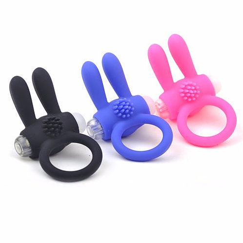 ANILLO VIBRADOR RETARDAANTE CON ESTIMULACIÓN DE CLITORIS