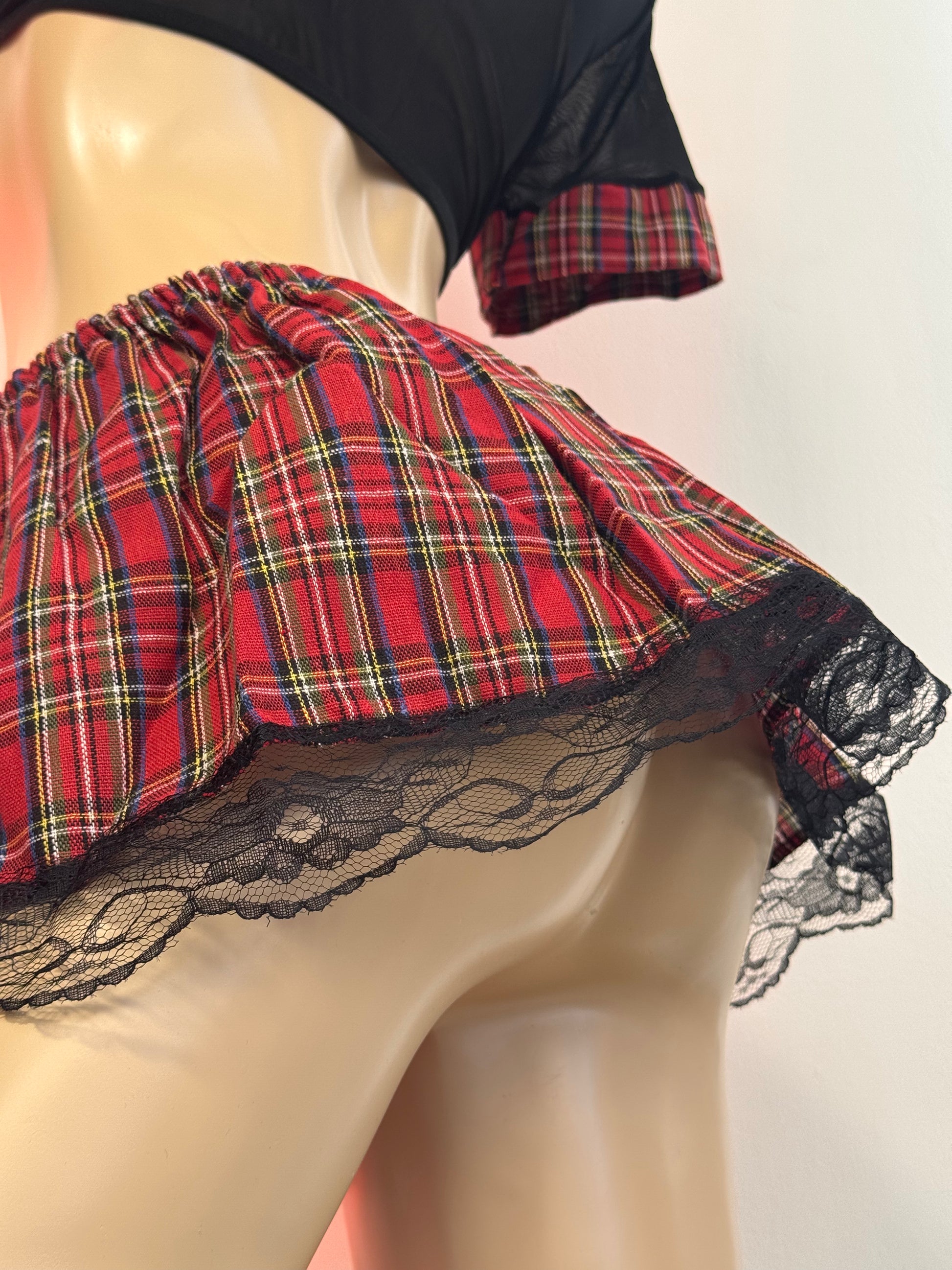Disfraz Colegiala Sexy Falda+Blusa